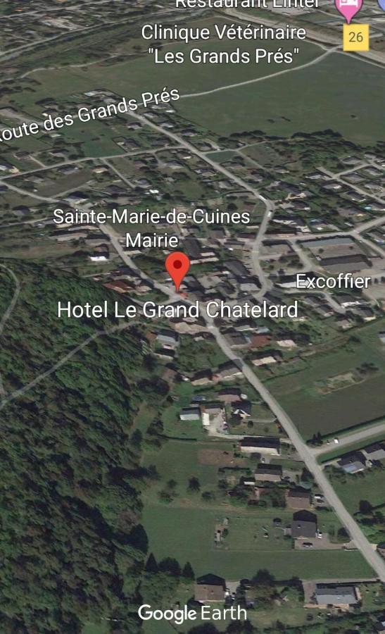 Le Grand Chatelard Hotel Bar Restaurant Sainte-Marie-de-Cuines Eksteriør billede